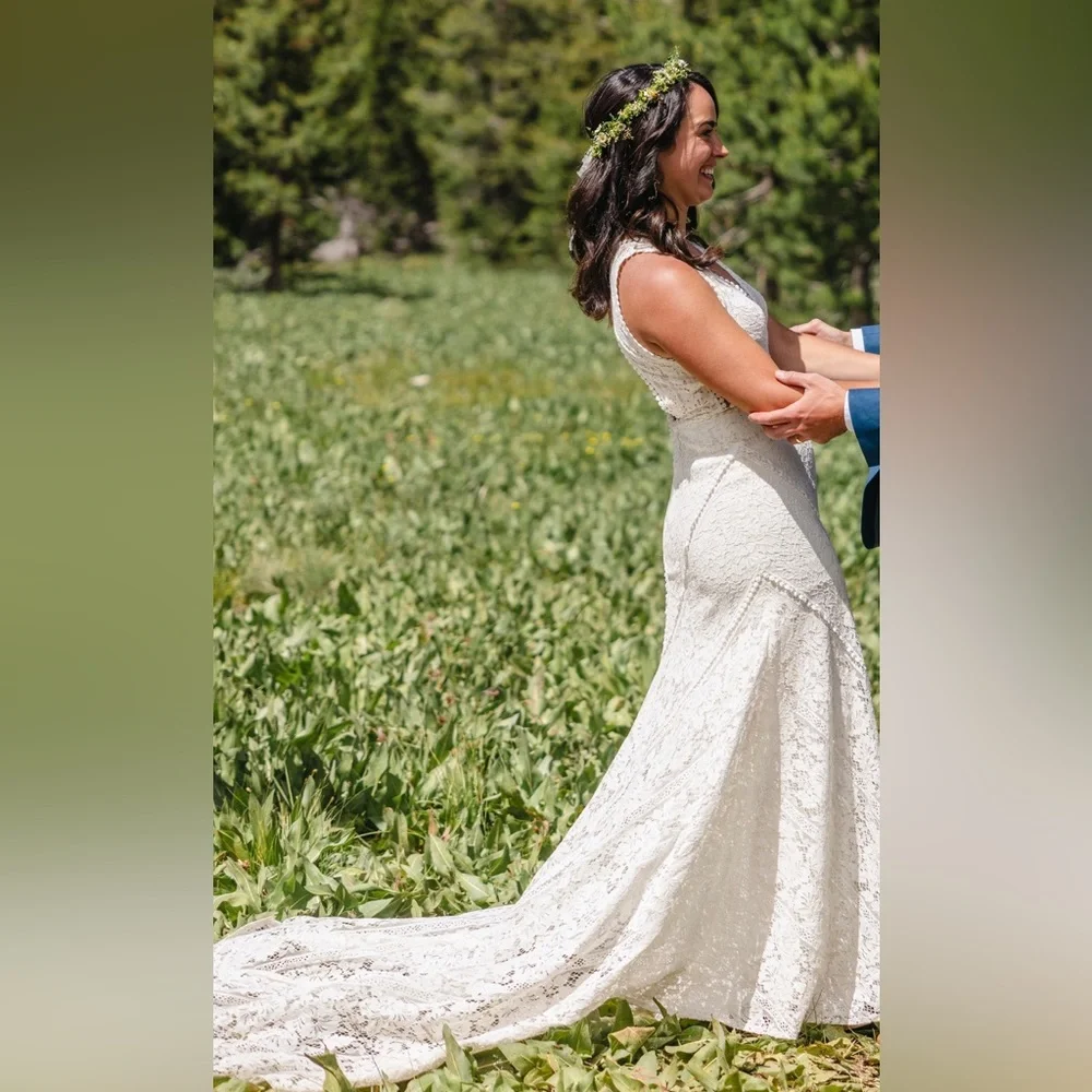 Rish Bridal Rio Wedding Dress - size 8 - Picture 2 of 12